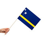 Curacao Flagga På Pinne