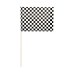 Racingflagga På Pinne