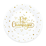 Pop The Champagne Papperstallrikar