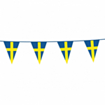 Sverige Vimpel Flaggirlang