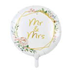 Mr & Mrs Blommig Folieballong