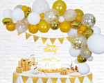 Ballongbåge DIY Guld