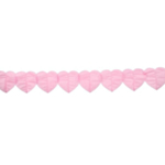 Hjärta Girlang Babyrosa