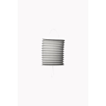 Cylinder Papperslykta Silver