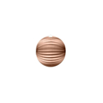 Rund Papperslykta Roséguld