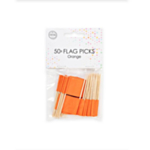 Orange Flagga Matpinne
