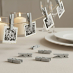 Mini Klädnypor Silver