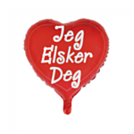 Hjärta Jeg Elsker Dig Folieballong