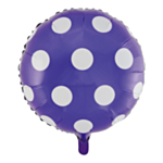 Prickig Folieballong Lila