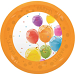 Ballonger Återanvändbara Tallrikar