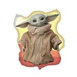 The Mandalorian® Grogu Folieballong