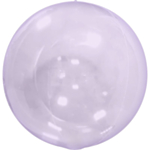 Genomskinlig Rund Ballong Lila