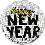 Nyår Discokula Folieballong