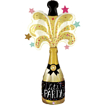 Stor Champagneflaska Folieballong