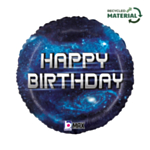 Happy Birthday Galax Folieballong