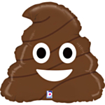 Emoji Bajs Folieballong