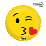Emoji Puss Folieballong