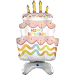 Födelsedagstårta Happy Birthday Folieballong
