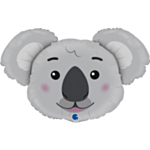 Koalahuvud Folieballong