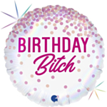 Birthday Bitch Folieballong