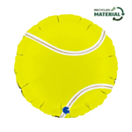 Tennisboll Folieballong Gul