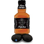 Whiskeyflaska Stående Folieballong