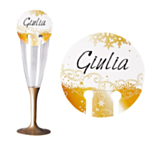 Vinterguld Glasdekorationer