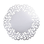 Lasercut Bordstabletter Silver