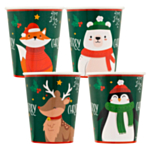 Santa's Friends Pappmuggar