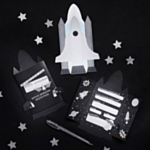 Space Party Inbjudningskort