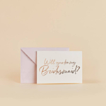Will You Be My Bridesmaid Kort