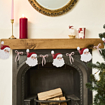 Jultomte & Rosetter Girlang