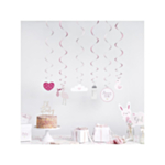 Babyshower Spiraler Rosa