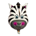 Zebra Folieballong
