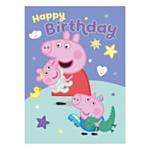 Happy Birthday Peppa Pig® Födelsedagskort