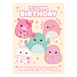 Squishmallows Födelsedagskort