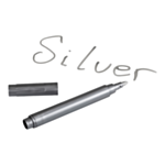Glaspennor Silver