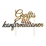 Grattis Till Konfirmationen Tårttopper