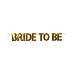 Bride To Be Girlang Guld
