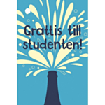 Grattis Till Studenten Kort Blå Litet