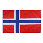 Norsk Flagga Stor