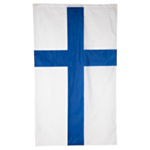 Finland Flagga Stor