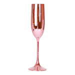 Metalliskt Champagneglas Roséguld