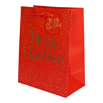 Merry Christmas Presentpåse Röd