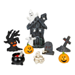 Hemsökt Hus Halloweenset