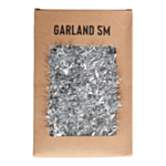 Glitter Julgirlang Silver