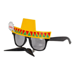 Sombrero Solglasögon Med Mustasch