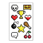 Pixel Falska Tatueringar
