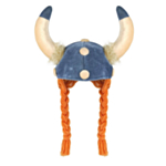 Vikingahjälm Med Flätor