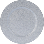 Glitter Dekorativt Fat Silver